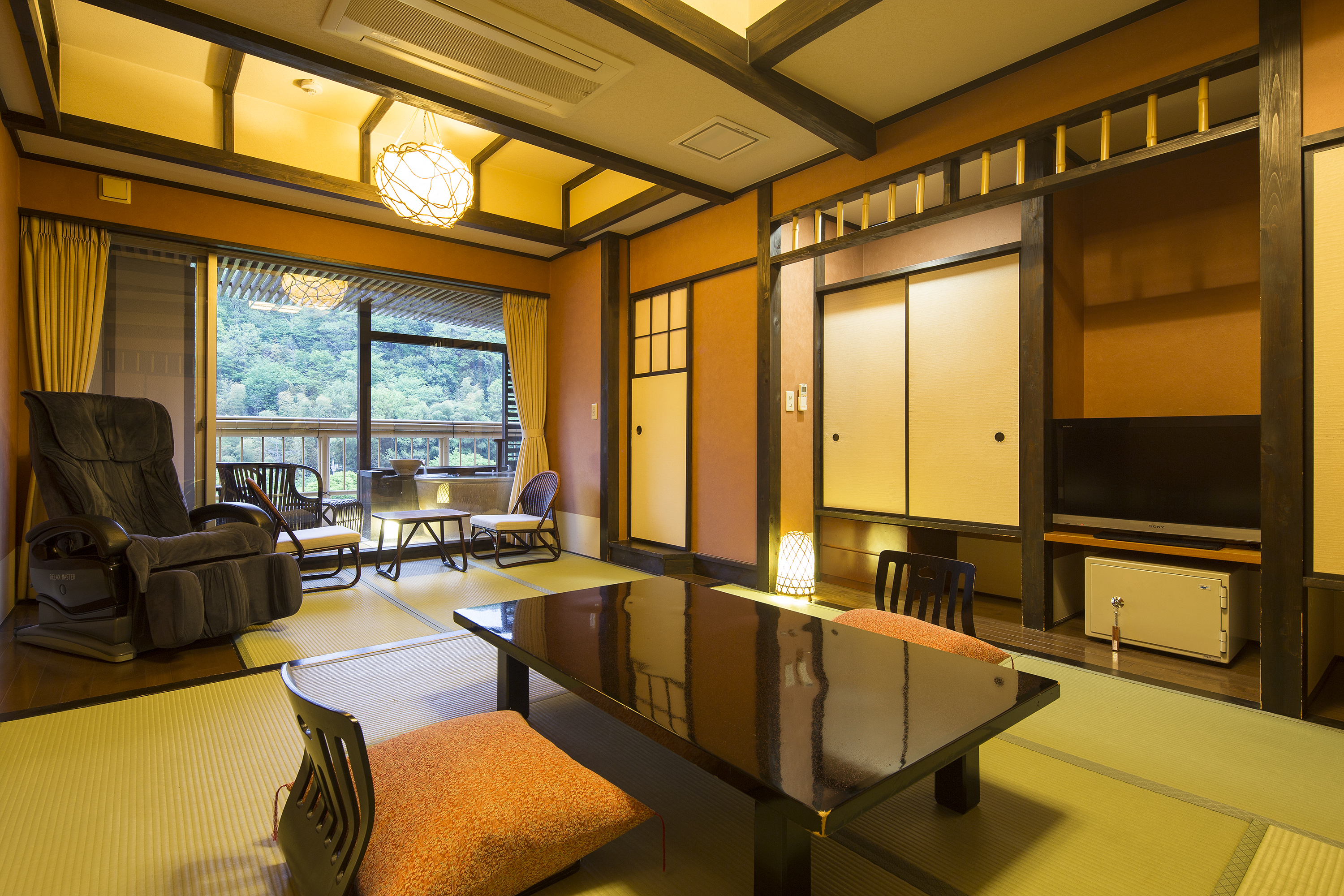 Japanese-style guest room interior