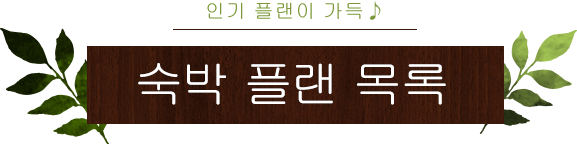 숙박 플랜 목록